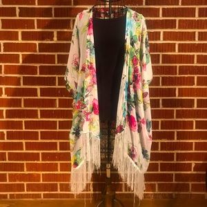 Op Beachy Cardigan Cover-Up Shawl